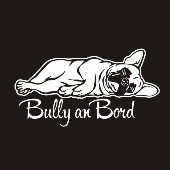 Auto Aufkleber Französische Bulldogge Name Autoaufkleber Hund Pfoten A3030